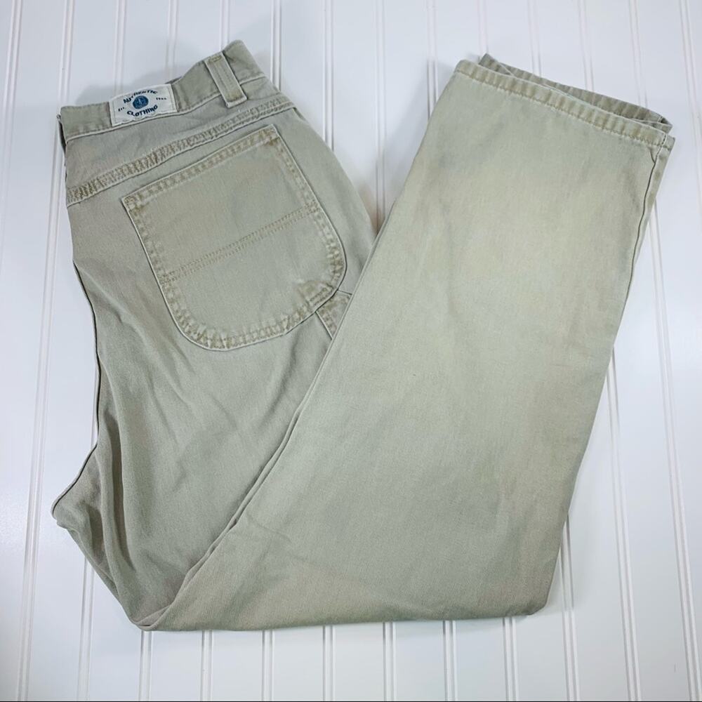 Vintage Lee Riders Carpenter Khakis 32" waist